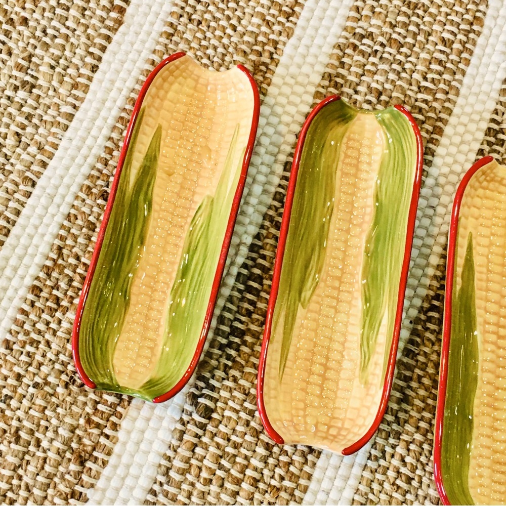 Pfaltzgraff yellow corn cob dish set bowls farmhouse ceramic home cookin…